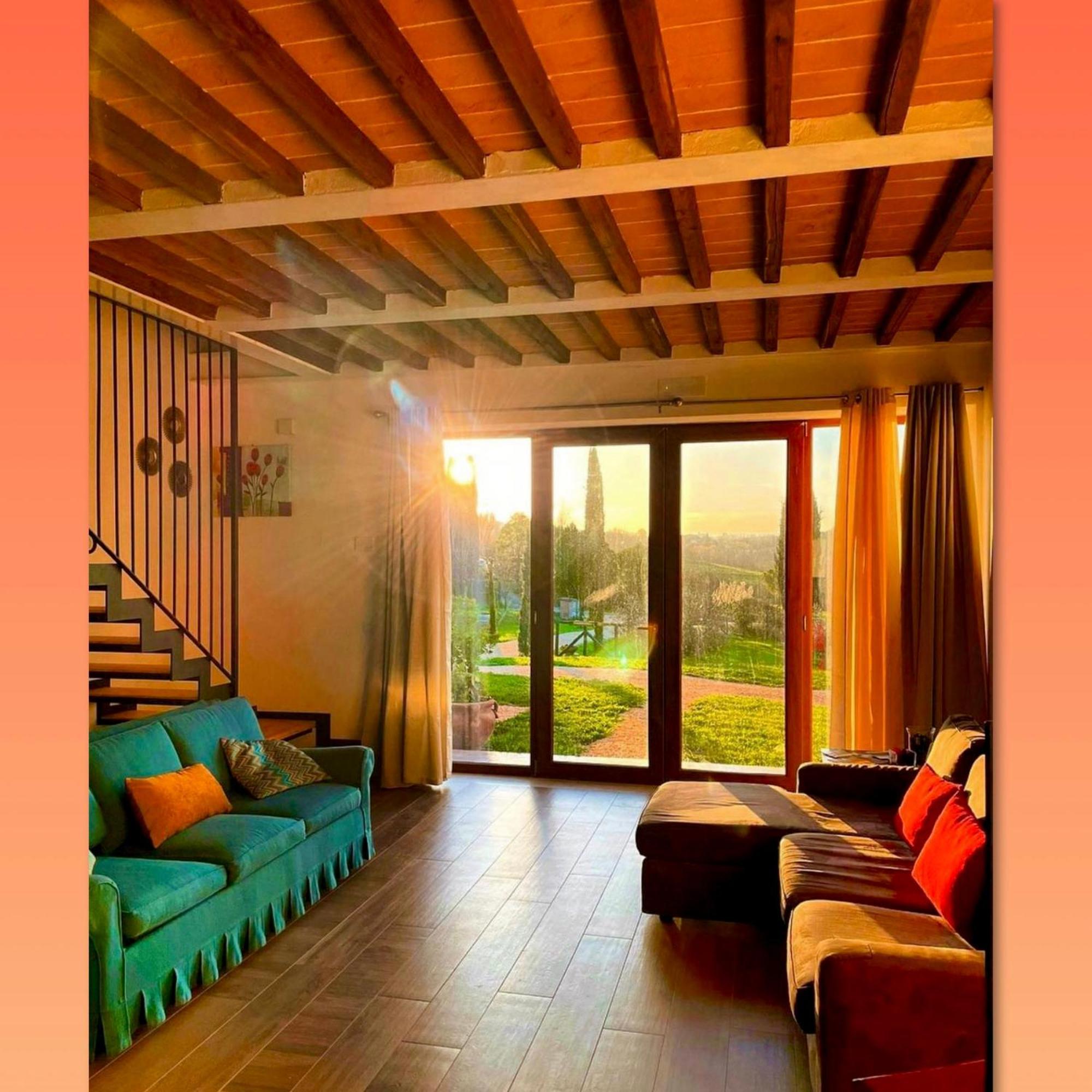 Agriturismo La Corte Del Sole เซียนา ภายนอก รูปภาพ