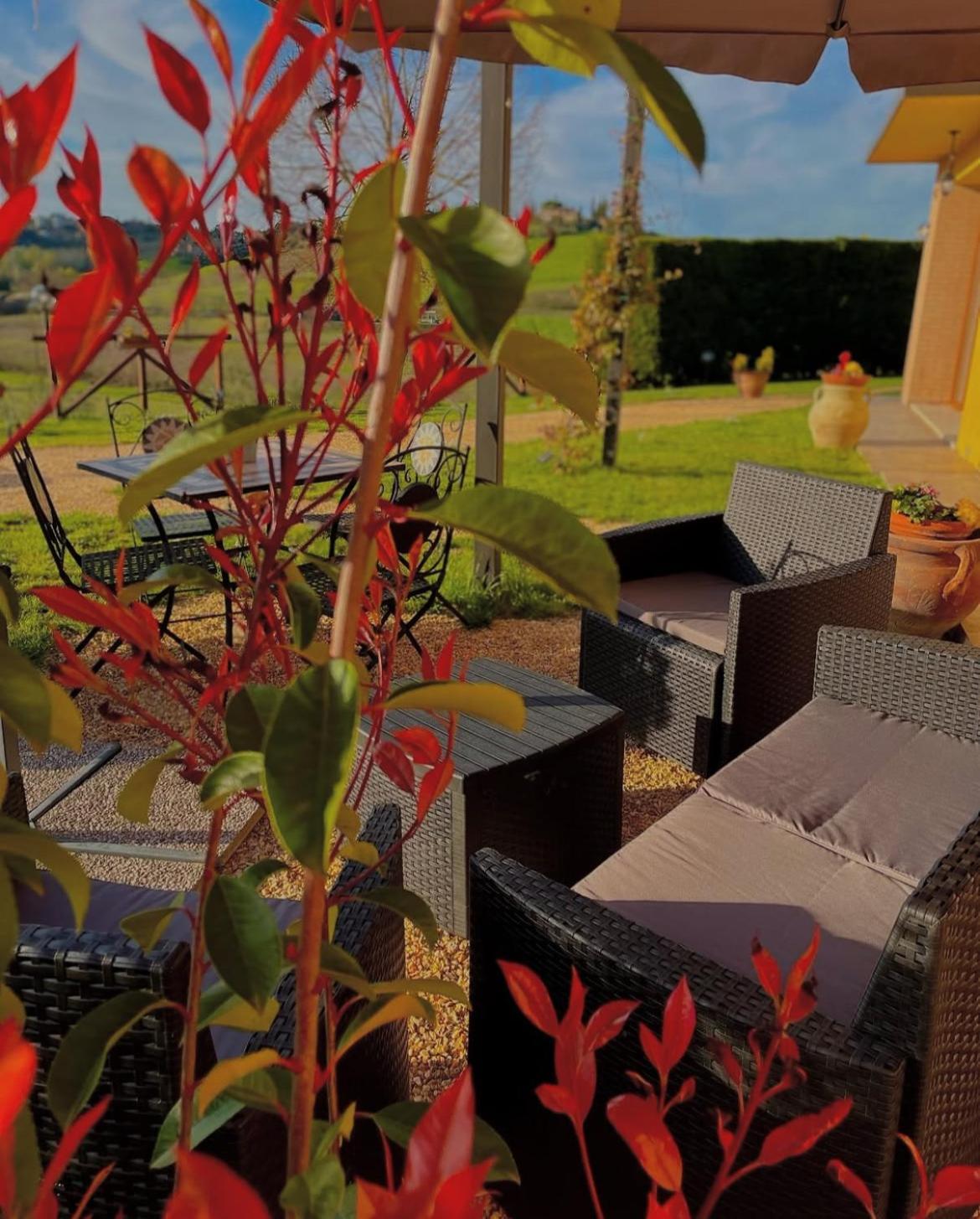 Agriturismo La Corte Del Sole เซียนา ภายนอก รูปภาพ