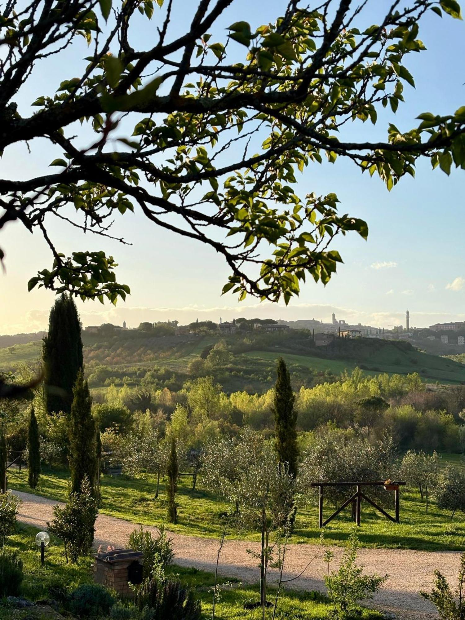 Agriturismo La Corte Del Sole เซียนา ภายนอก รูปภาพ